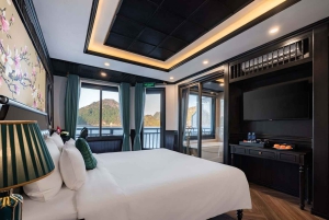 Crucero de lujo de 5 estrellas (2 días): camarote con balcón y bañera, kayak