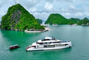 Luxury Ha Long Symphony Day Cruise With Lunch, Cave & Island