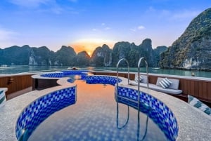 Luxury Ha Long Symphony Day Cruise With Lunch, Cave & Island