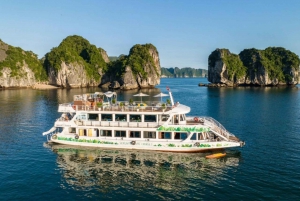 Visite d'une jounée en bateau de luxe dans la baie de Lan Ha au départ de Hanoi