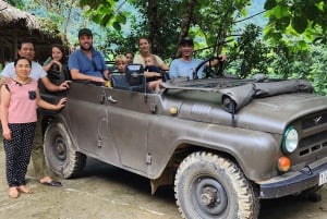 Mai Chau: 4-Hour Jeep Tour with Waterfall & Lake Views