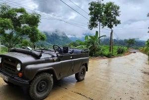 Mai Chau: 4-Hour Jeep Tour with Waterfall & Lake Views