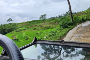Mai Chau: 4-Hour Jeep Tour with Waterfall & Lake Views