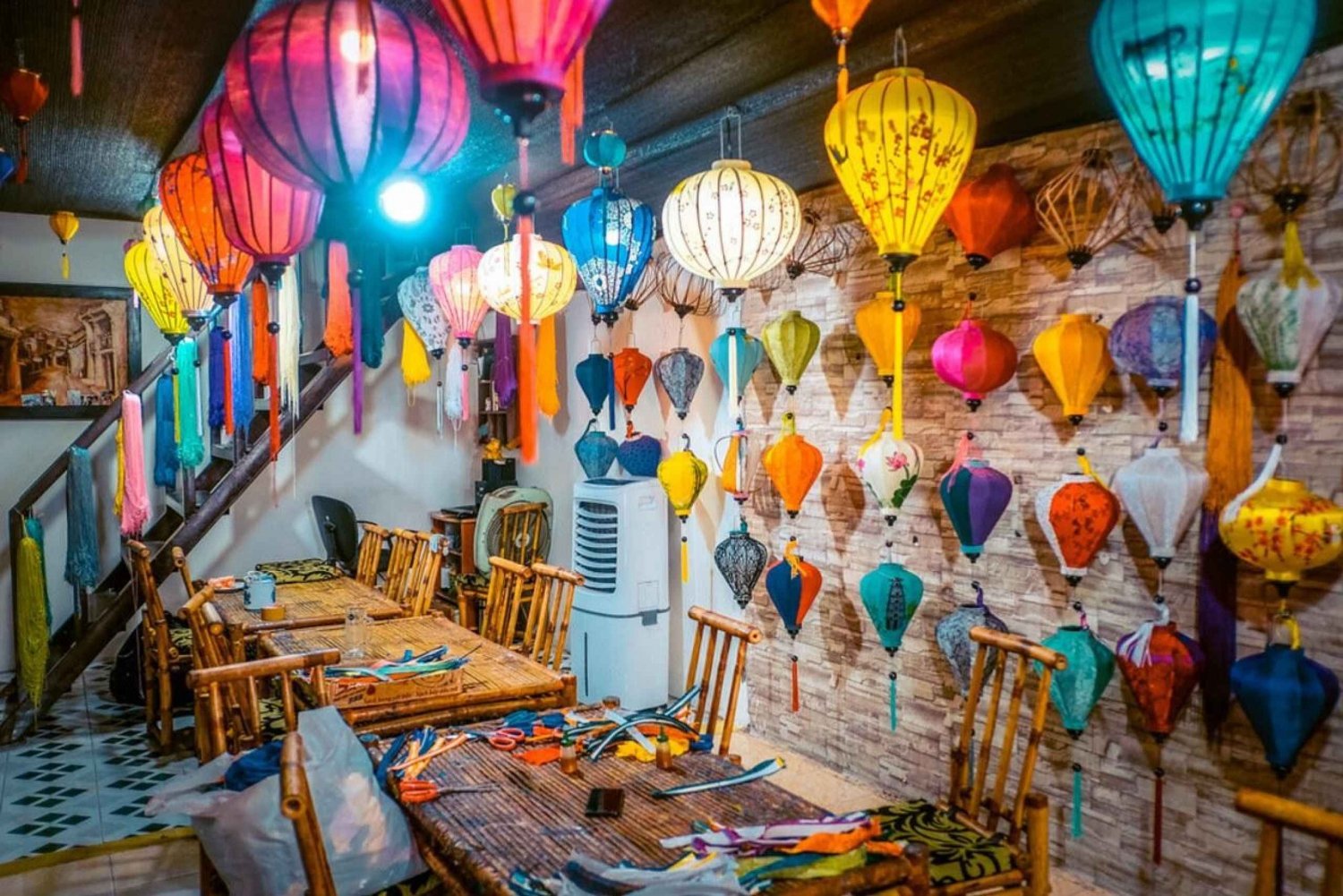 Creazione di lanterne-Barca dei cestini-Corso di cucina felice