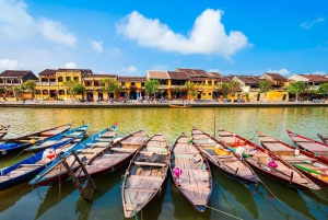 MARBLE MOUNTAINS, HOI AN CITY, BOAT RIDE TOUR FROM DA NANG