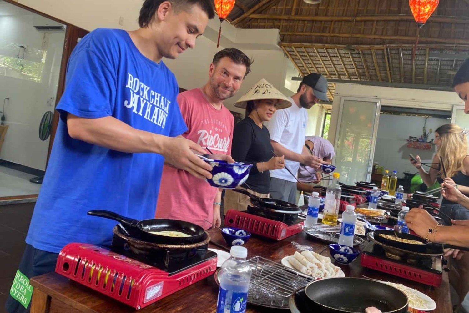 Market Tour, Basket Boat Ride & Cooking Class by Hangcoconut