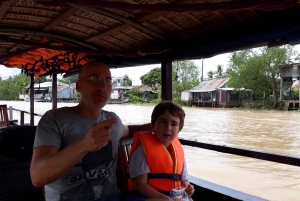Mekong Day Tour by Car: Floating market, Cooking & Cycling