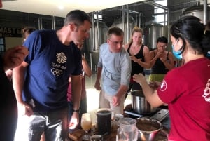 Circuit à vélo dans le delta du Mékong avec dégustation de bières artisanales