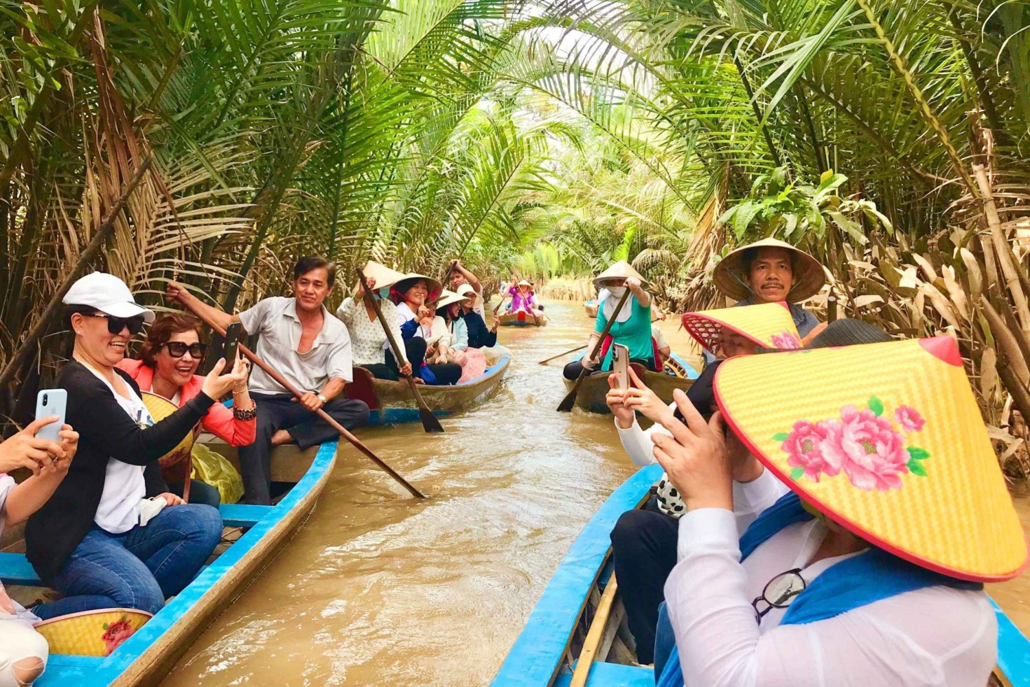 Daglig tur i Mekongdeltaet fra Ho Chi Minh-byen