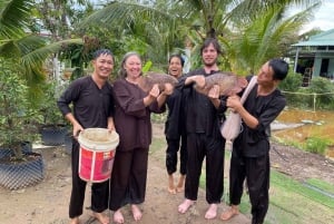 Ciudad Ho Chi Minh: Excursión de 2 días en bici y kayak por el Delta del Mekong