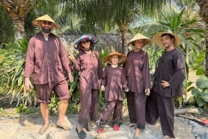 Ciudad Ho Chi Minh: Excursión de 2 días en bici y kayak por el Delta del Mekong