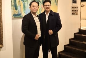 ミモザギャラリー入場チケット（ドリンク＆ペストリー付き）をご利用ください