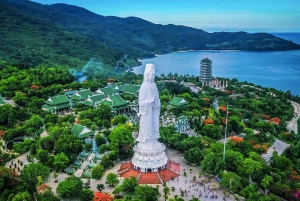 DaNang/HA: Stora Lady Buddha, Marmorberget och Am Phu-grottorna