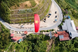 Aventura de parapente em Mu Cang Chai - Voa sobre um local panorâmico