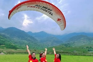 Aventura de parapente em Mu Cang Chai - Voa sobre um local panorâmico
