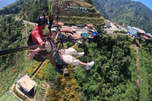 Aventura de parapente em Mu Cang Chai - Voa sobre um local panorâmico