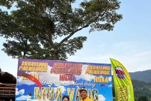 Aventura de parapente em Mu Cang Chai - Voa sobre um local panorâmico