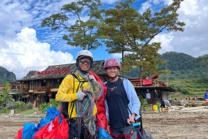 Aventura de parapente em Mu Cang Chai - Voa sobre um local panorâmico