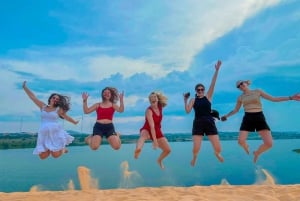 Mui Ne: Sand Dunes Private Jeep Tour with ATV Self-Riding