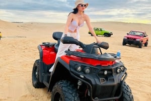 Mui Ne special: Fyrhjuling ATV kör själv+ Jeep &Guide