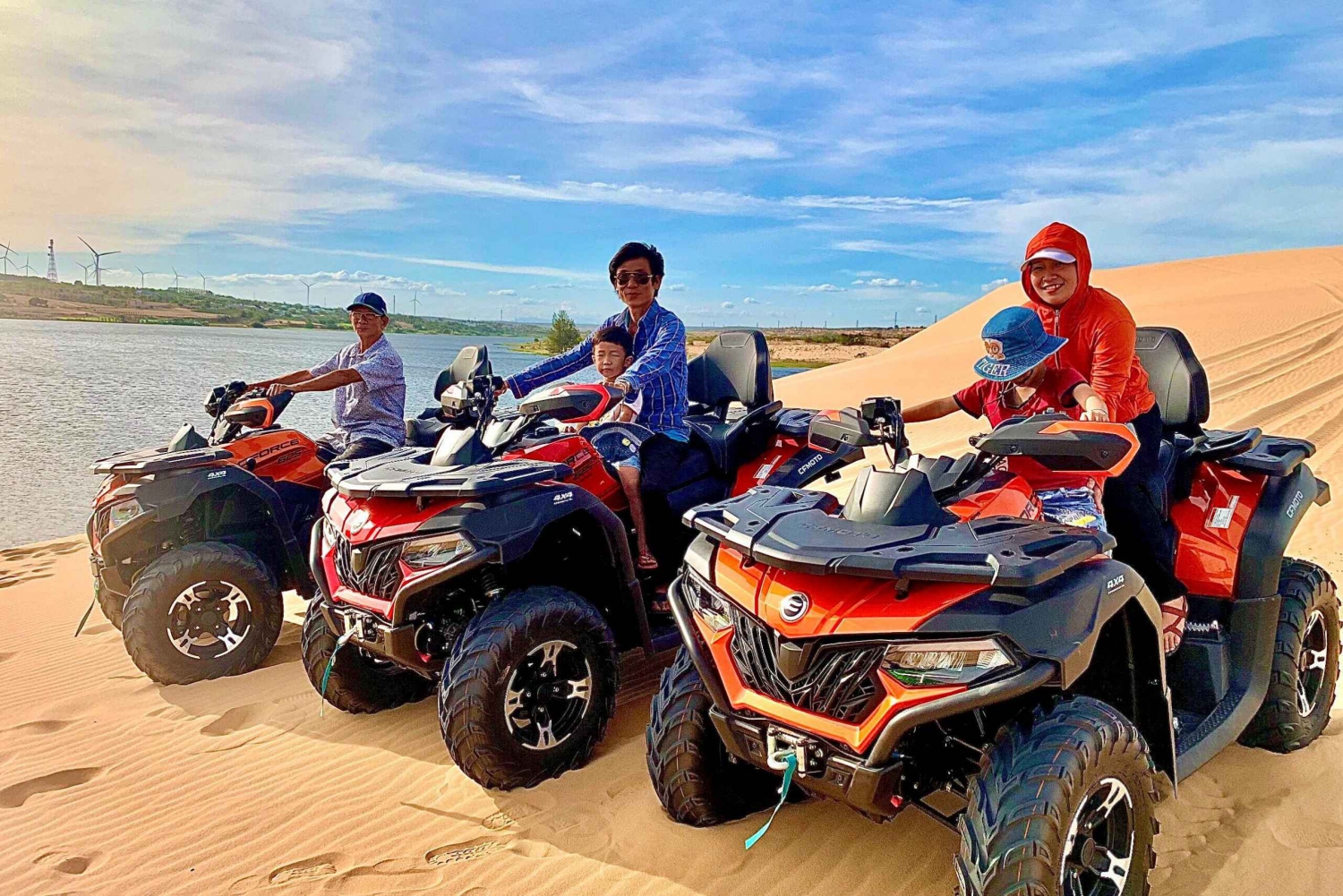 Mui Ne: Sunrise /Sunset Jeep Tour with Quad Bike ATV & Guide