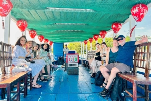 Tour guidato del Santuario di My Son con giro in barca (tour pomeridiano)