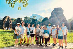 Tour del santuario di My Son in furgone e barca da Hoi An/Da Nang