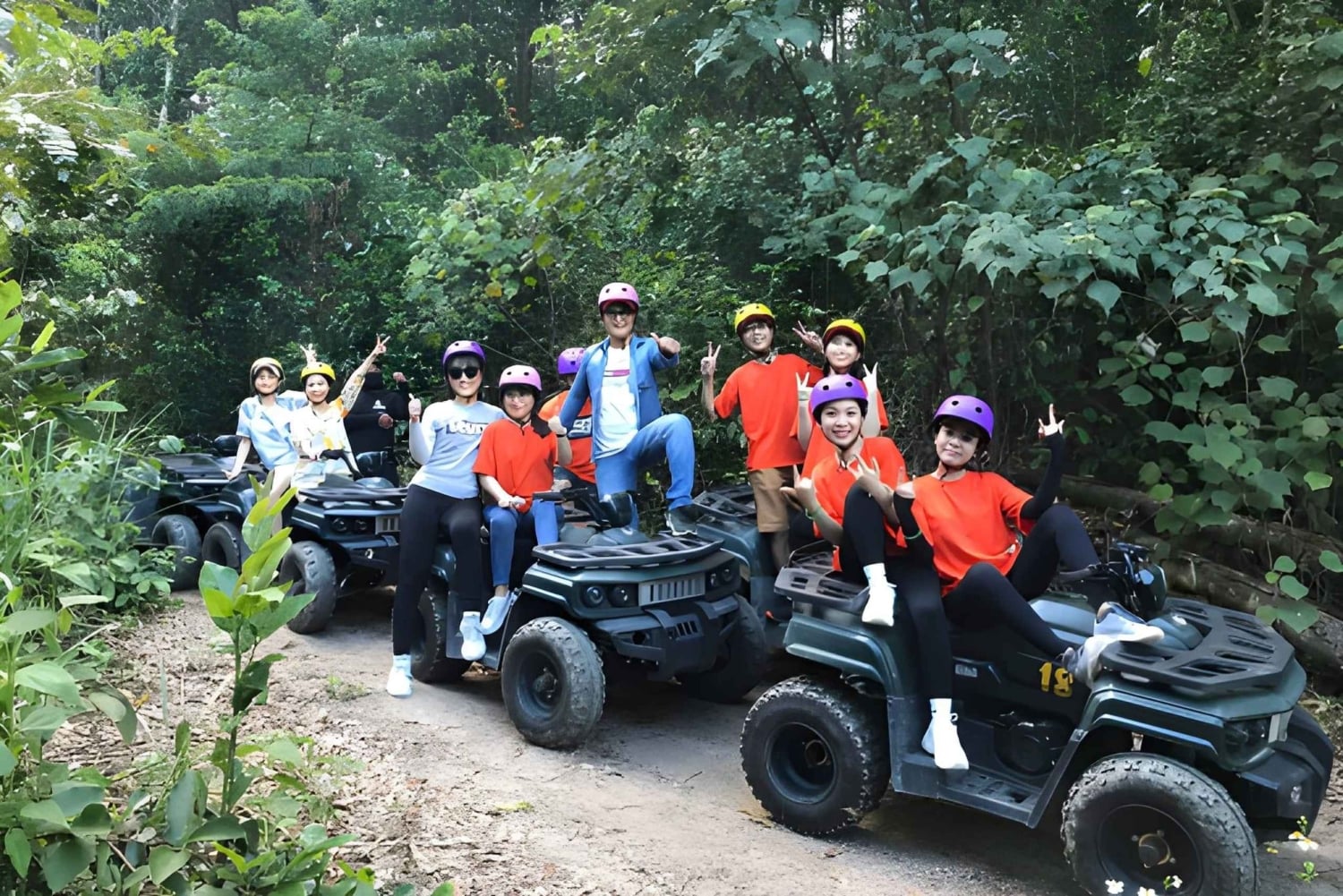 Nha Trang: mönkijä-, köysirata- ja koskenlaskuseikkailu Kongin metsässä