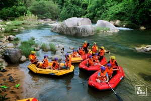 Nha Trang: mönkijä-, köysirata- ja koskenlaskuseikkailu Kongin metsässä