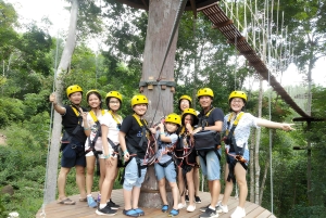 Nha Trang: mönkijä-, köysirata- ja koskenlaskuseikkailu Kongin metsässä