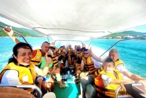 Passeio marítimo de luxo em Nha Trang: Mergulho com snorkel - Churrasco - Banho de lama