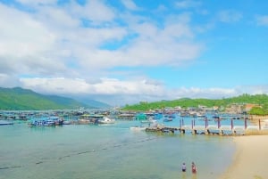 Passeio marítimo de luxo em Nha Trang: Mergulho com snorkel - Churrasco - Banho de lama