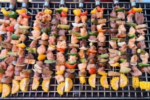 Nha Trang: Aventura de mergulho com snorkel de meio dia com churrasco a bordo