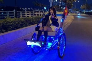 Nha Trang: avondcyclotour met diner en marktbezoek