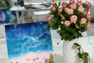 Nha Trang: Warsztaty sztuki żywicznej z lokalnym artystą