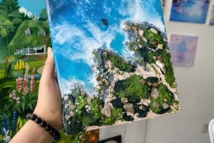 Nha Trang: Warsztaty sztuki żywicznej z lokalnym artystą