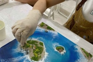 Nha Trang: Warsztaty sztuki żywicznej z lokalnym artystą