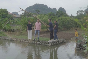 Ninh Binh 2 dni 1 noc Mała grupa 9 osób Wycieczka z Hanoi