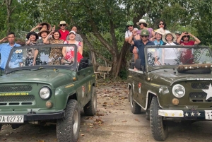 Ninh Binh: aula de culinária de 2 horas e aventura de jipe de 4 horas