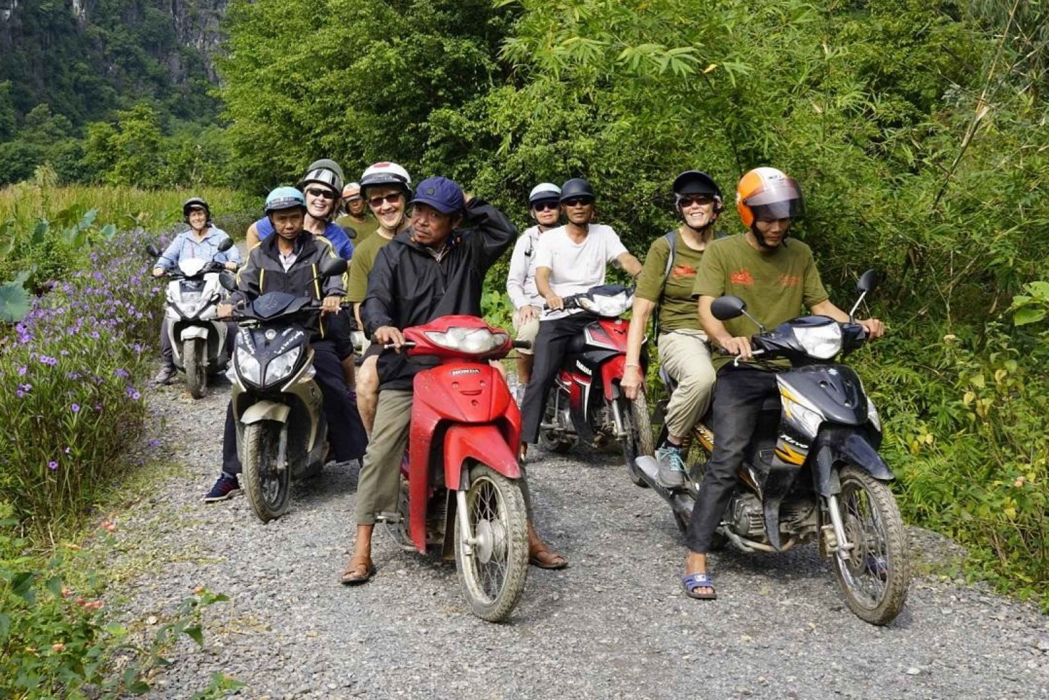 Ninh Binh : Countryside Tour by Motorcycle - Buffalow Riding
