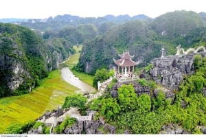 Depuis Hanoï : visite en petit groupe d'une journée à Ninh Binh