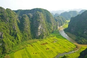 Depuis Hanoï : visite en petit groupe d'une journée à Ninh Binh