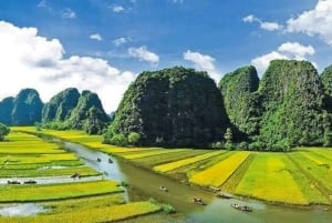 Depuis Hanoï : visite en petit groupe d'une journée à Ninh Binh