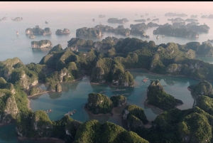Ninh Binh: Lan Ha Bay cozy cruises- bike tour, kayak, meals