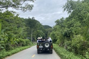 Passeios de jipe em Ninh Binh saindo de Hanói: Jeep + Barco + Vida cotidiana