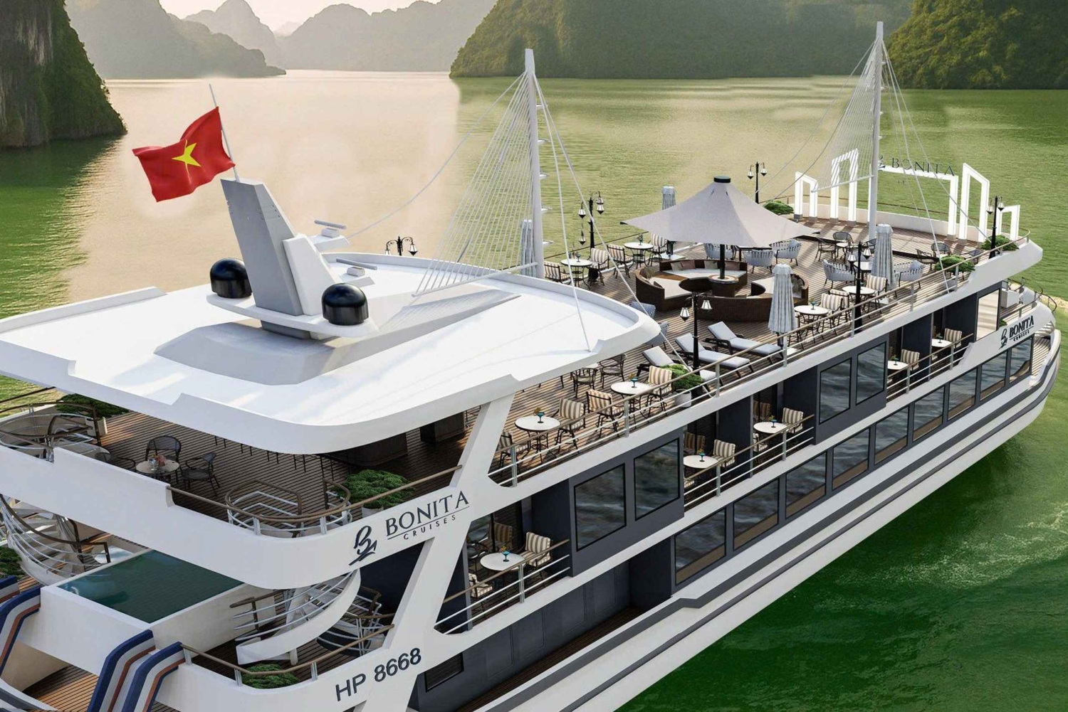 Ninh Binh: Lan Ha-bukten 2 dager og 1 natt med cruise, sykkeltur, kajakk og måltider