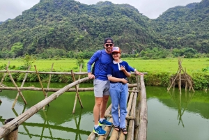 Ninh Binh: Lan Ha-bukten 2 dager og 1 natt med cruise, sykkeltur, kajakk og måltider