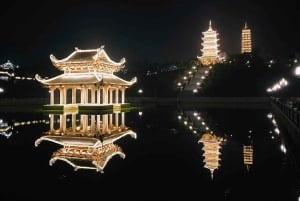 Vita notturna e cibo a Ninh Binh: tempio di Bai Dinh, passeggiata a Hoa Lu