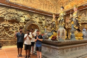 Vita notturna e cibo a Ninh Binh: tempio di Bai Dinh, passeggiata a Hoa Lu