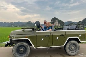 Ninh Binh Sightseeing, Culture, Food & Fun By Army Jeep